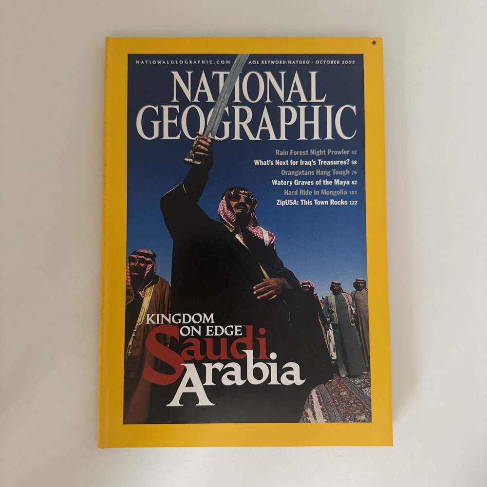 National Geographic Magazine October 2003